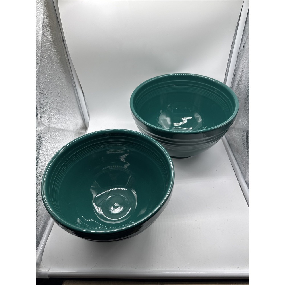 FIESTA 2pc Evergreen Large & Medium BAKING BOWL SET